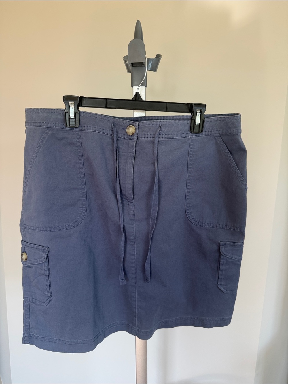 LL Bean Favorite Fit Cargo skirt Size 16